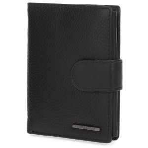 KLASYCZNY PORTFEL PIONOWY BELLUGIO RFID EM-111R-073 CZARNY