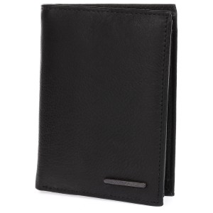 KLASYCZNY PORTFEL BELLUGIO Z RFID EM-111R-123 CZARNY