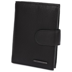 KLASYCZNY PORTFEL MĘSKI Z RFID EM-111R-123A CZARNY