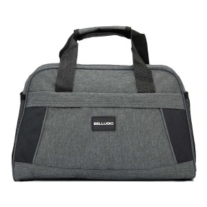 TORBA NYLONOWA BELLUGIO GR-9055 - ciemnoszara