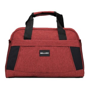 TORBA NYLONOWA BELLUGIO GR-9055 - ciemnoczerwona