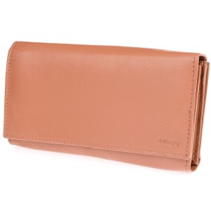DUŻY DAMSKI PORTFEL Z RFID AD-119R-210 WIELBŁĄDZI
