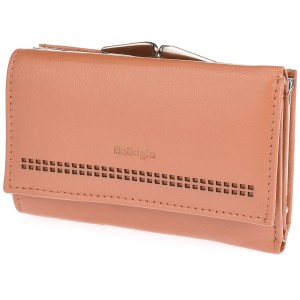 MAŁY DAMSKI PORTFEL SKÓRZANY RFID AD-118R-401 - wielbłądzi