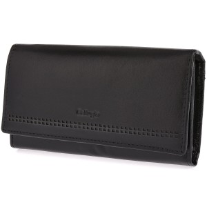 DUŻY PORTFEL DAMSKI RFID ADF-118R-402 - czarny