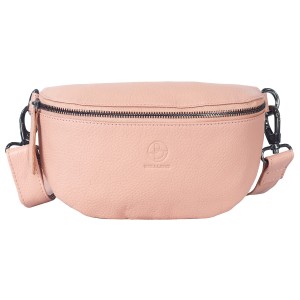 MAŁA SASZETKA SKÓRZANA DB-142-822-793 - brzoskwiniowy