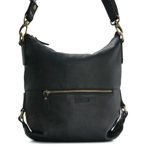 KLASYCZNA SKÓRZANA TOREBKA BELLUGIO EB-97-732 - czarna