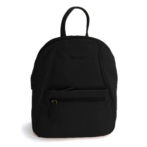 MAŁY SKÓRZANY PLECAK DAMSKI EB-97-739 CZARNY