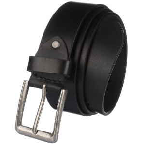 CZARNY PASEK SKÓRZANY DP-131 ROZMIAR 125 cm.