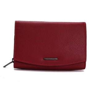 PORTFEL DAMSKI RFID ED-96R-373 - czerwony