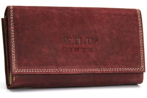 Portfel damski skórzany ZD-28-210 Czerwone