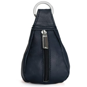 Etui na klucze ze skóry Bellugio AIR-ETUI-07 Granatowe