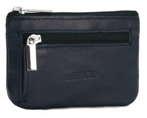 Etui na klucze ze skóry Bellugio AIR-ETUI-11 - granatowe