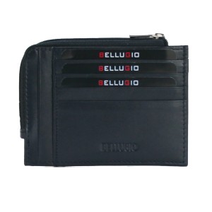 Etui na karty z portmonetką - granatowe AU-10R-013