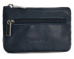 Etui na klucze ze skóry naturalnej Bellugio - granatowe AIR-ETUI-03