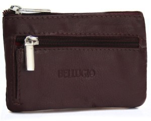 Etui na klucze Bellugio ze skóry naturalnej AIR-ETUI-11 - bordowe