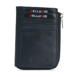 SKÓRZANE ETUI NA KARTY RFID AU-10R-015 GRANATOWE