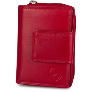 MAŁY PORTFEL DAMSKI Z RFID AD-148R-332 CZERWONY 