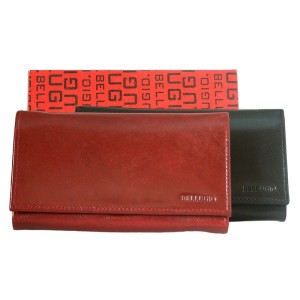 Portfel damski skórzany ZD-02-064M Czarny