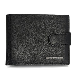 MAŁY PORTFEL SKÓRZANY BELLUGIO RFID EM-111R-035 CZARNY
