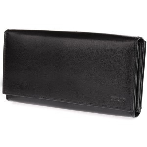 DUŻY DAMSKI PORTFEL Z RFID AD-119R-210 CZARNY